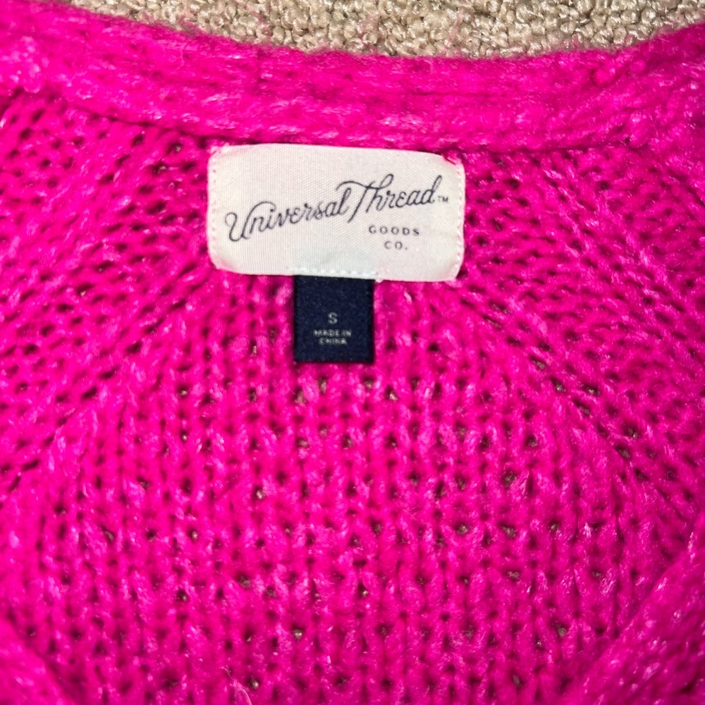 Pink Universal Thread sweater - Picture 2 of 2
